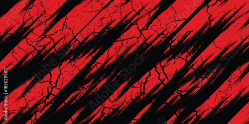 black red dragon decal brush fire volcano lava sakura Asia Japan anime style illustration sporty background.modern