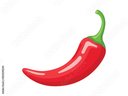 Red chili pepper illustration
