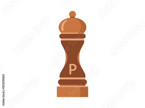 Pepper Grinder Icon Illustration