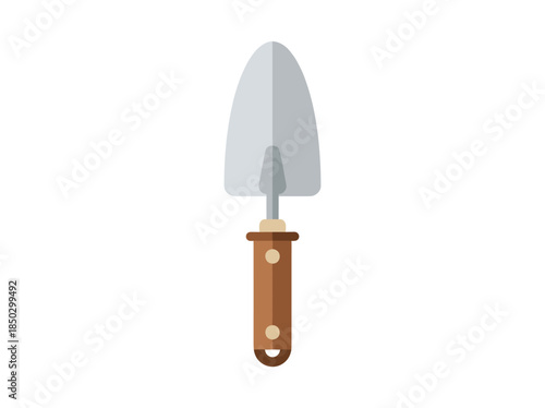 Garden Trowel Tool Illustration