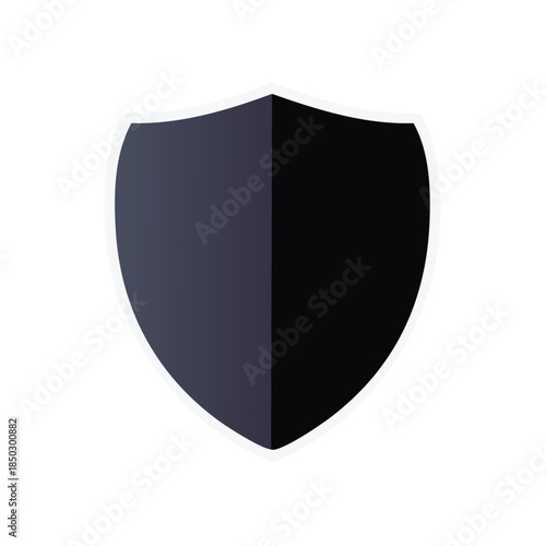 Free Download Symmetrical Shield Icon Displaying Security and Protection for Interface Design on White - GFXLoad