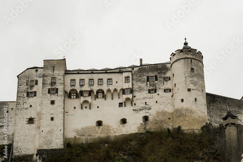 Hohensalzburg Fortress and the city of Salzburg