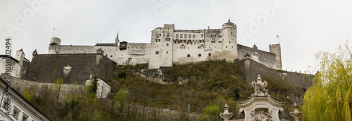 Hohensalzburg Fortress and the city of Salzburg