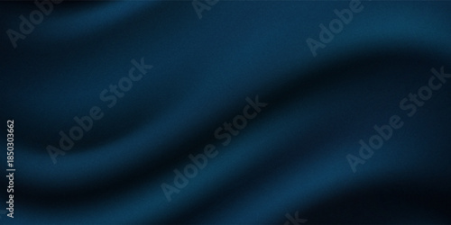 Smooth elegant blue silk or satin luxury cloth texture can use as abstract background. Luxurious Christmas background or New Year background design