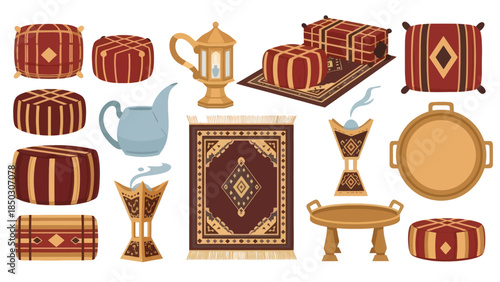 Traditional Middle Eastern Decor and Accessories Collection