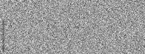 Pattern pixel glitch with signal noise and tv texture. Abstract background with black font shape interference retro grain. Curved video halftone white art wave distress vintage digital.