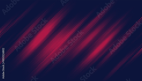 Color dotted diagonal liner effect background. Vector illustration.