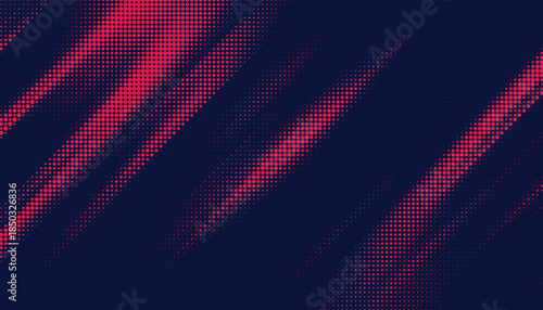 Color dotted diagonal liner effect background. Vector illustration.