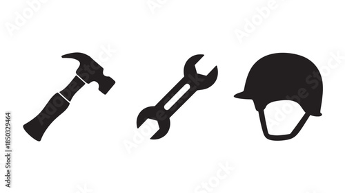 Tools for Construction and DIY with natural lighting and detailed texture for commercial background