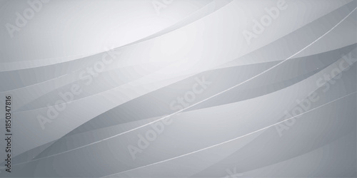 Futuristic abstract blue background featuring a digital technology pattern with flowing wave lines and a light grey motion curve texture for a modern business wallpaper illustration