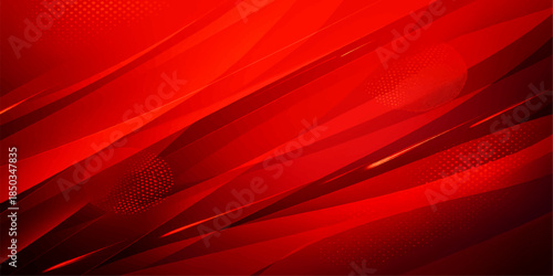 Red silk fabric background with smooth flowing waves of luxury satin texture and soft light for an elegant red abstract wallpaper design