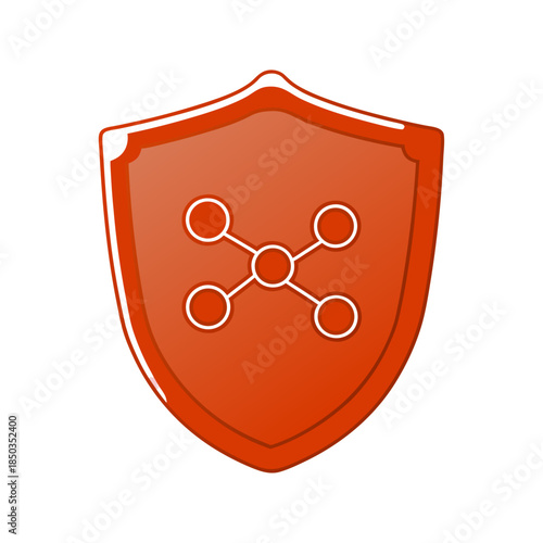 Digital Padlock with Circuit Technology Representing Cybersecurity, Data Protection and Network Safety.