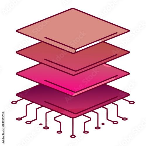 Digital Padlock with Circuit Technology Representing Cybersecurity, Data Protection and Network Safety.