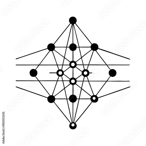 Digital Padlock with Circuit Technology Representing Cybersecurity, Data Protection and Network Safety.