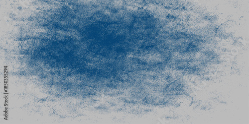 A beautiful abstract blue grunge background features fluffy white clouds in a bright sunny sky, capturing the clear light of a summer day and the natural atmosphere of a beautiful heaven cloudscape