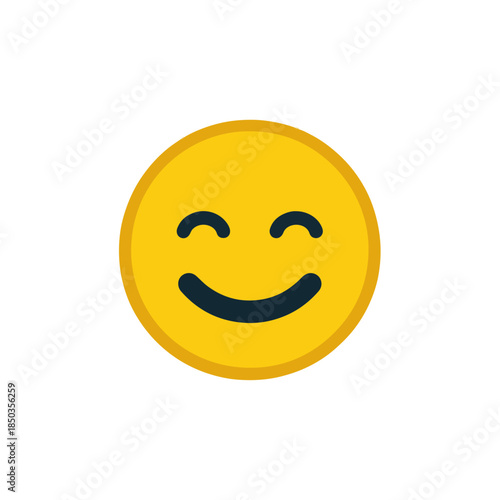 Smiling Yellow Emoji Happiness and Positive Emotions