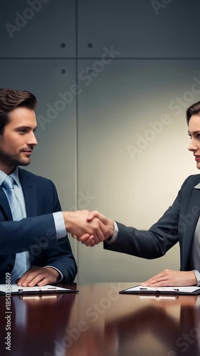 Seamless business merger video showcasing diverse partnerships and successful negotiations