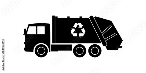 Recycle icon set of vector illustration design, eco friendly isolated symbol collection, environmental conservation silhouette, sustainable design, recycle symbol, green energy, CO2 emissions