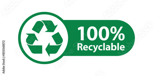 Recycle icon set of vector illustration design, eco friendly isolated symbol collection, environmental conservation silhouette, sustainable design, recycle symbol, green energy, CO2 emissions