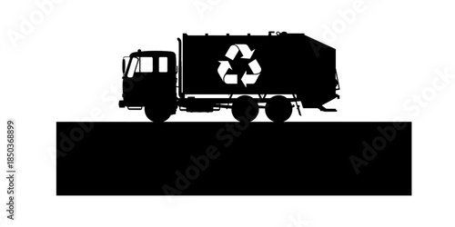 Recycle icon set of vector illustration design, eco friendly isolated symbol collection, environmental conservation silhouette, sustainable design, recycle symbol, green energy, CO2 emissions