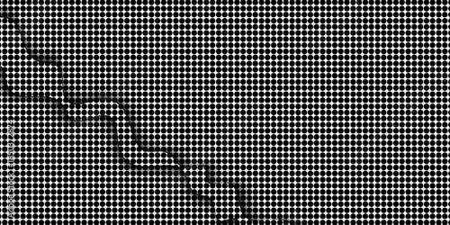 Abstract white and gray color background with halftone effect, dot pattern. Vector illustration.Print