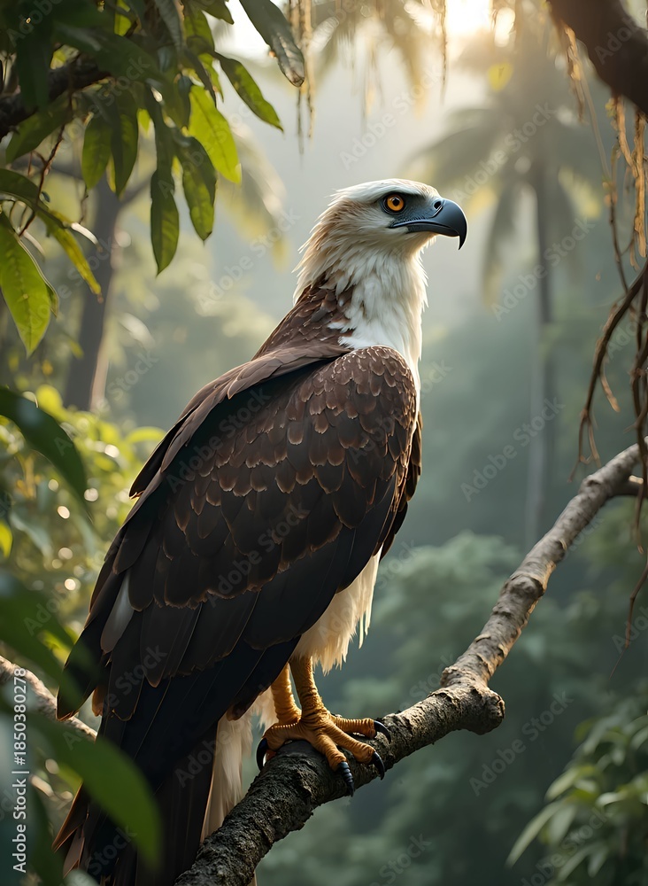 Fototapeta premium white tailed eagle