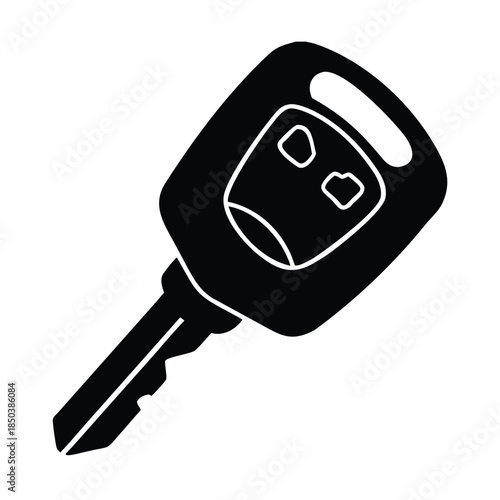 Simple car key remote control