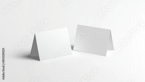 Wallpaper Mural Blank table tent mockup Torontodigital.ca