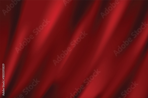 Abstract award background smooth elegant red silk or satin luxury cloth texture background design beautiful material