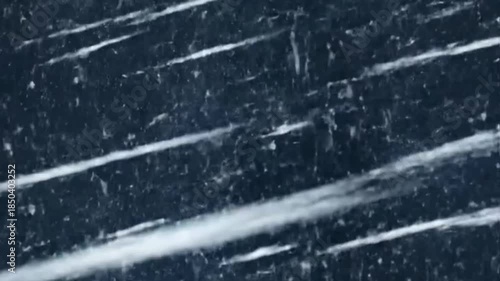 Snowy onslaught with a blizzards dance