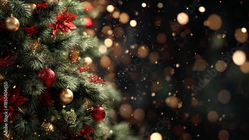 Holiday Tabletop Decoration Scene