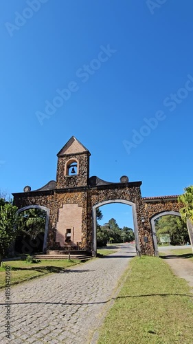 Portal de entrada da Estrada da Graciosa em Quatro Barras no Paraná