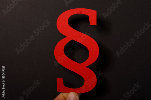 A striking close-up of a re...