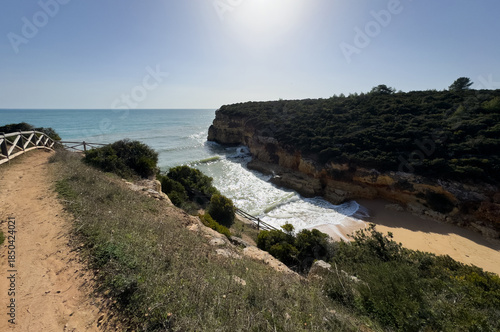 praia do pontal beach Porches algarve portugal
