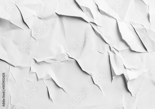 crumpled white paper