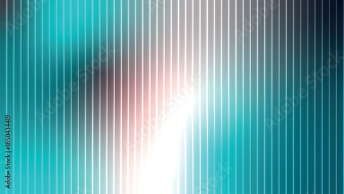 Abstract vertical lines background with cyan and pink gradient blur