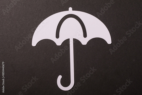 Minimalist paper umbrella c...