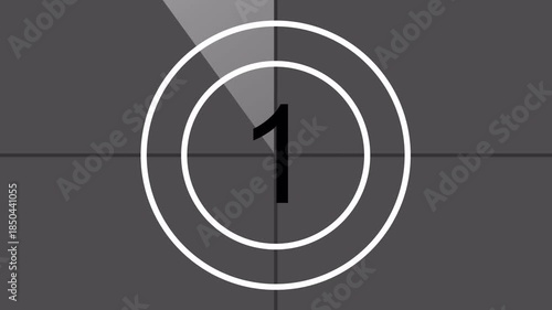   countdown clock timer in 5 hours to zero second. White text number on isolated black background. Element for overlay concept. 4K footage motion video 
