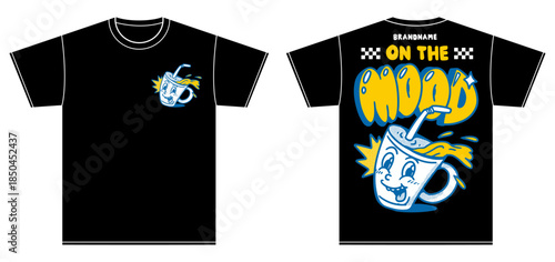 tshirt illustration design pop art merchandise