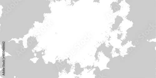 Detailed vector illustration of an abstract grunge background featuring a world map with the continent of Europe and country borders for geography and travel