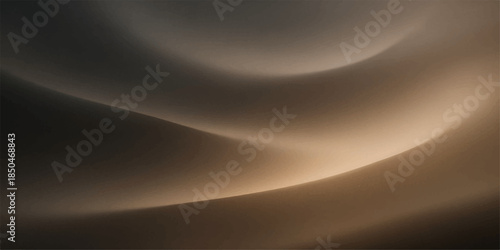 Abstract light background with space for text featuring a smooth silk wave design with blue and gold metallic flow patterns on a dark satin fabric texture wallpaper illustration