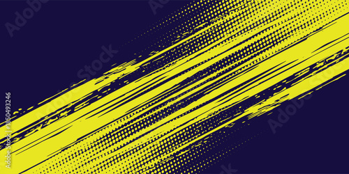 Halftone dots red and blue color pattern gradient grunge texture background. Dot pop art comic sport style vector illustration. grunge vector dots . eps 10