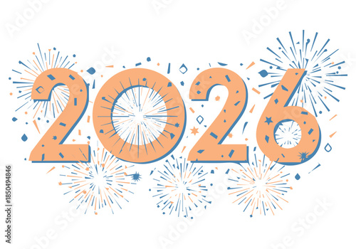 2026 New Year Celebration with Fireworks