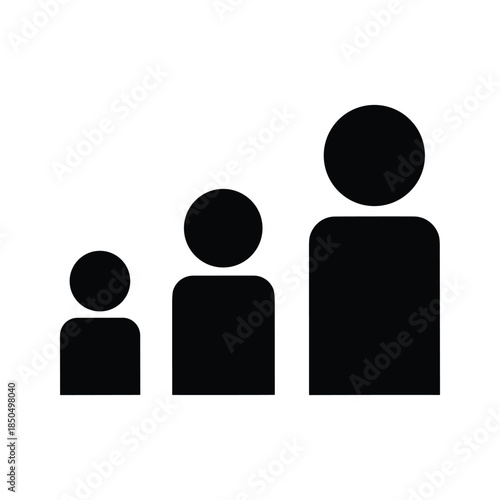 Family members represented by simple icons