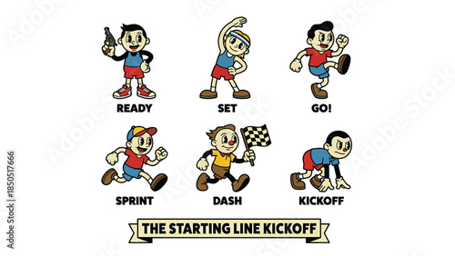 Young Boy Performing Exciting Soccer Kick and Celebration in Active Sportswear