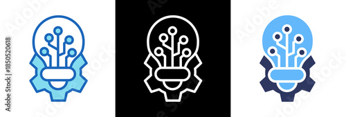 Tech Innovation triplestyle icon