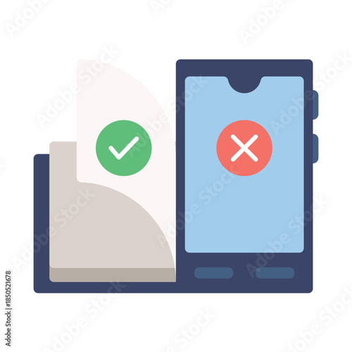 Screen Access Allowed and Denied Illustration