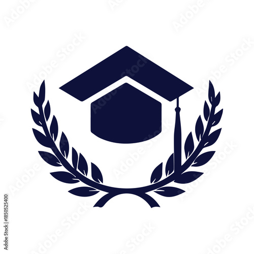 Modern Academic Branding Representing Worldwide Learning