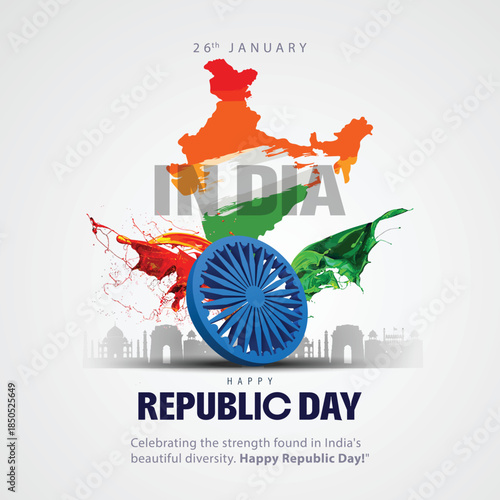 happy independence day India.15th August background. Indian woman holding with flag. abstract  vector illustration design