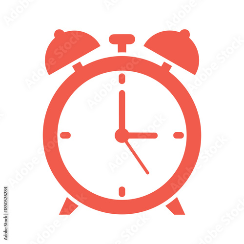 Alarm clock icon representing time and reminder